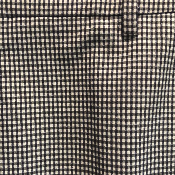 Carlisle black/white checkered pants w/ a shimmer - Picture 4 of 7